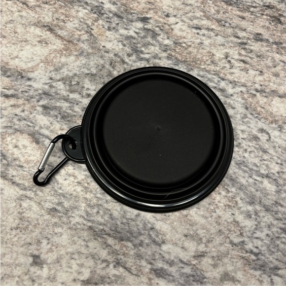 Black Collapsible Dog 5 inch Bowl NWOT - Picture 3 of 3